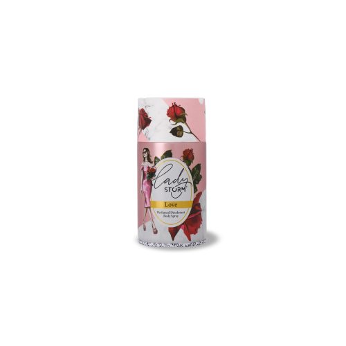 LADY STORM női parfümös dezodor spray LOVE 250 ML