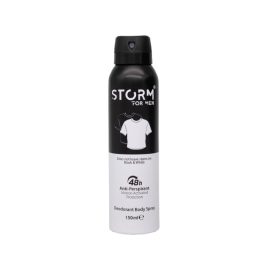 STORM férfi deo spray izzadásgátló BLACK WHITE 150 ML