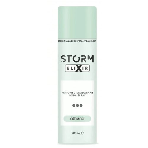 STORM ELIXIR parfümös dezodor spray deodorant ATHENA 200ML