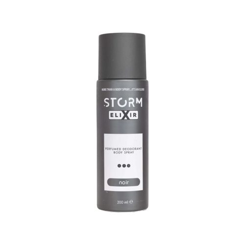 STORM ELIXIR parfümös dezodor spray deodorant NOIR 200 ML