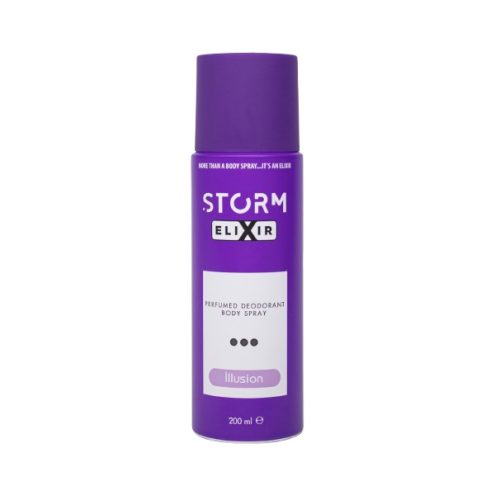 STORM ELIXIR parfümös dezodor spray deodorant ILLUSION 200 ML